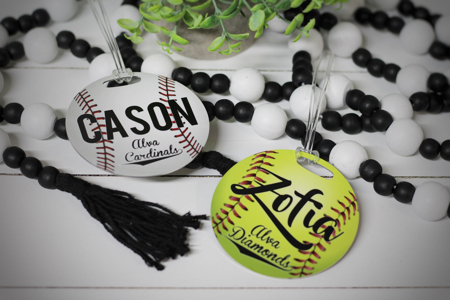 Personalized Softball Bag Tag, Softball Gym Tag, End of Season Team Gift, Senior Softball Gift, Senior Night, Sports Banquet, Backpack Tag