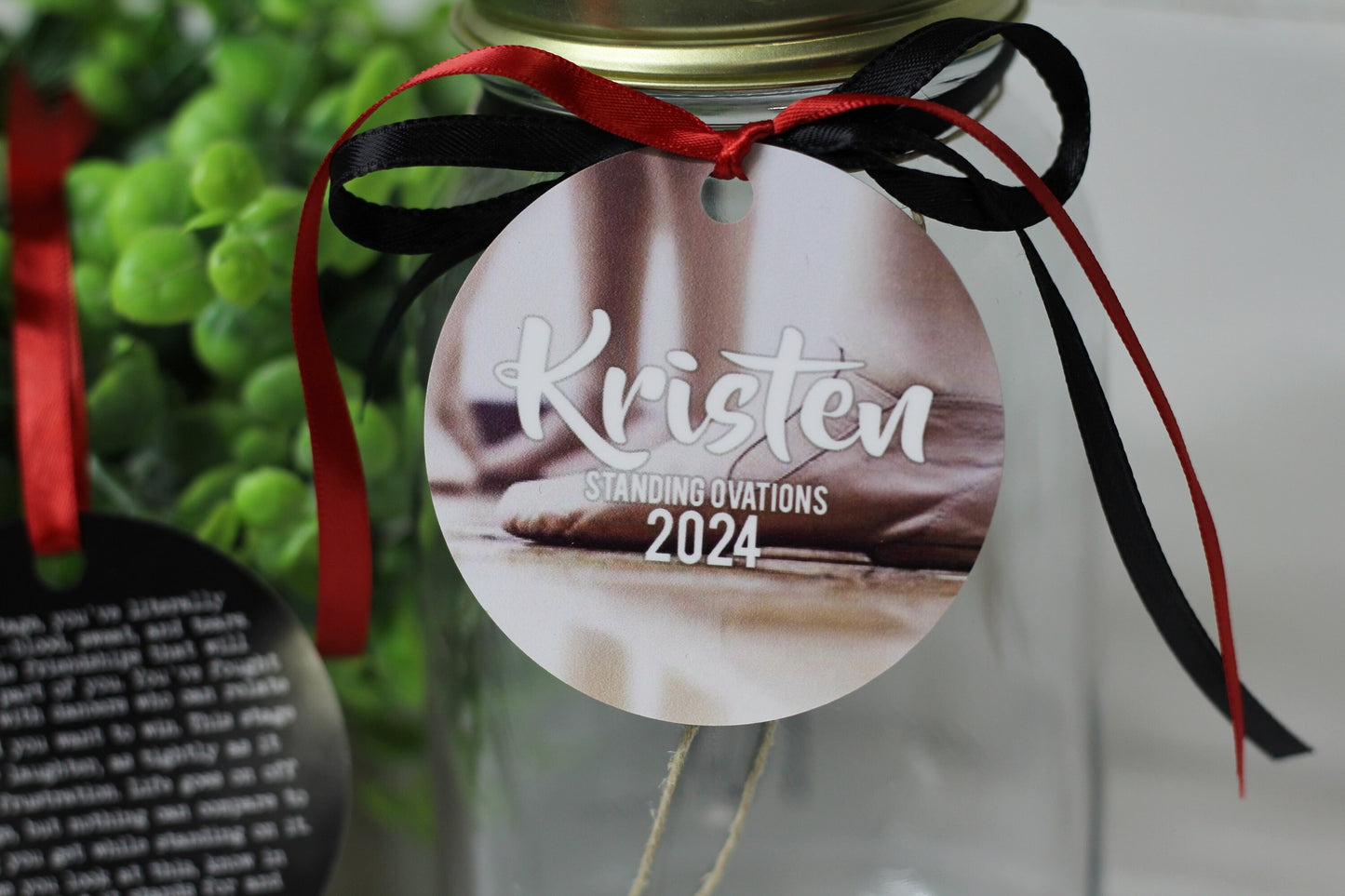 Dance Personalized Metal Tag On This Stage Quote, Motivational Memory Sentimental Gift, High School Senior, Ballet Tap Jazz Dancer Recital