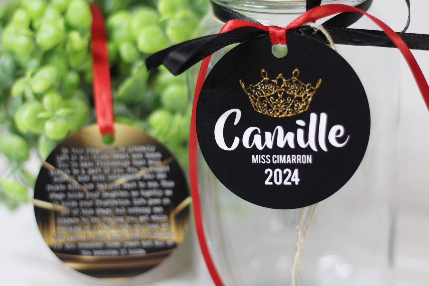 Pageant Personalized Metal Tag On This Stage Quote, Motivational Memory Sentimental Sign, High School Senior Gift, End of Pageant Gifts